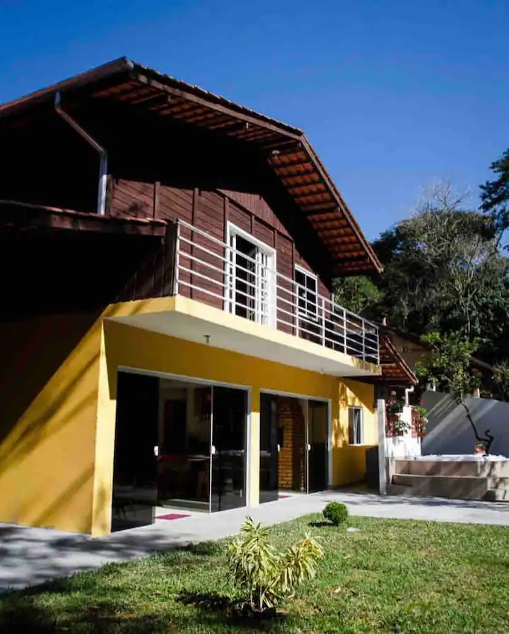 Refúgio Sereno Casa Encantadora com Cachoeira e Spa