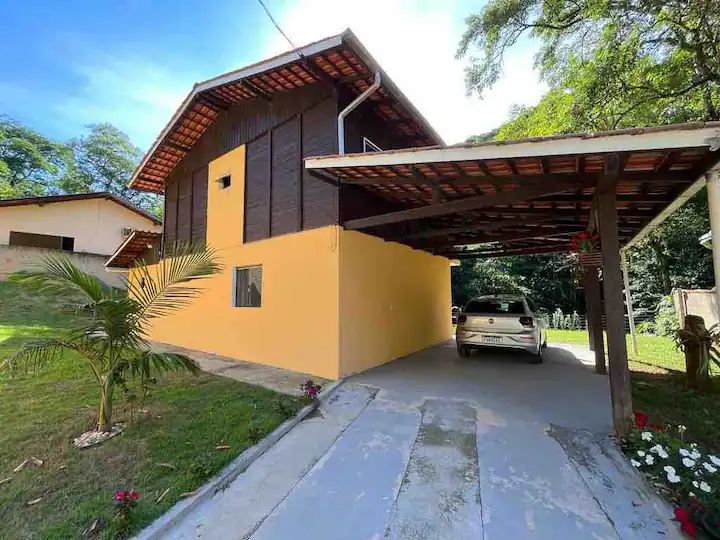 Refúgio Sereno Casa Encantadora com Cachoeira e Spa