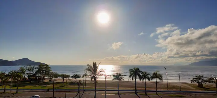 Apartamento Frente Mar na Praia do Indaia